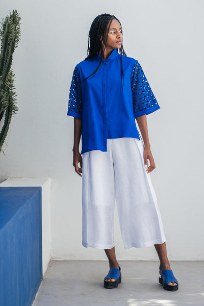 シャツ/ブラウス(長袖/七分) Asymmetry Pin tuck shirt juemi Juemi(ジュエミ)公式通販サイト – JUEMI