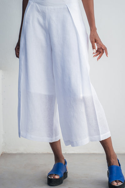 パンツ NOT CONVENTIONAL hakama pant white T/R hakama pants 【size：1・2・3】 / NOT CONVENTIONAL公式通販